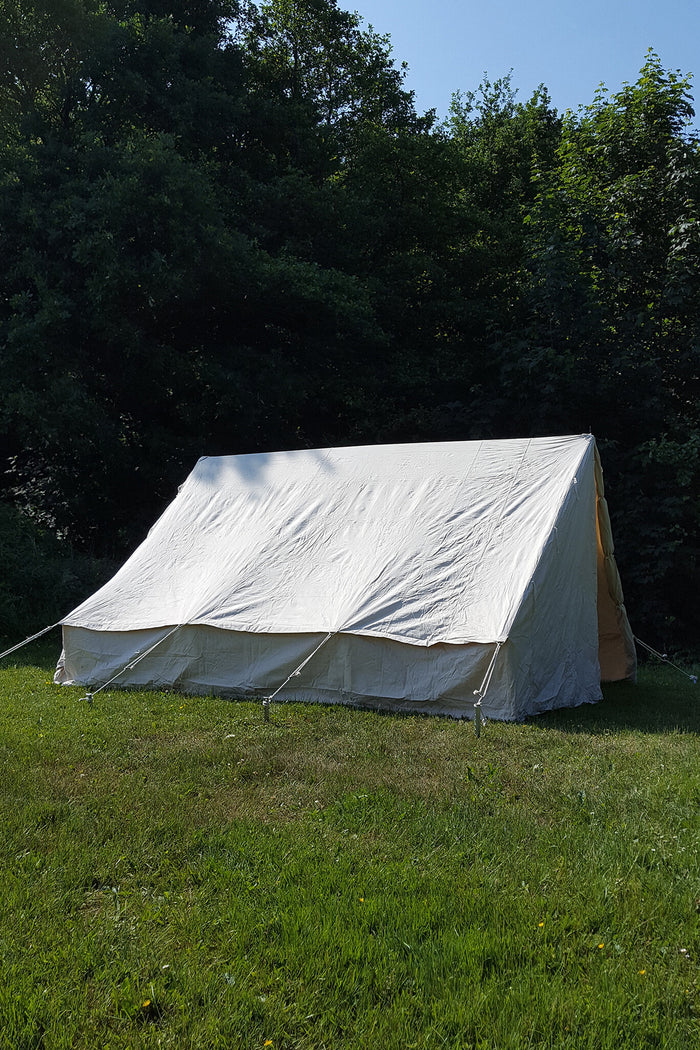 Canvas Militärzelt, 3 x 3 m, 350 gsm