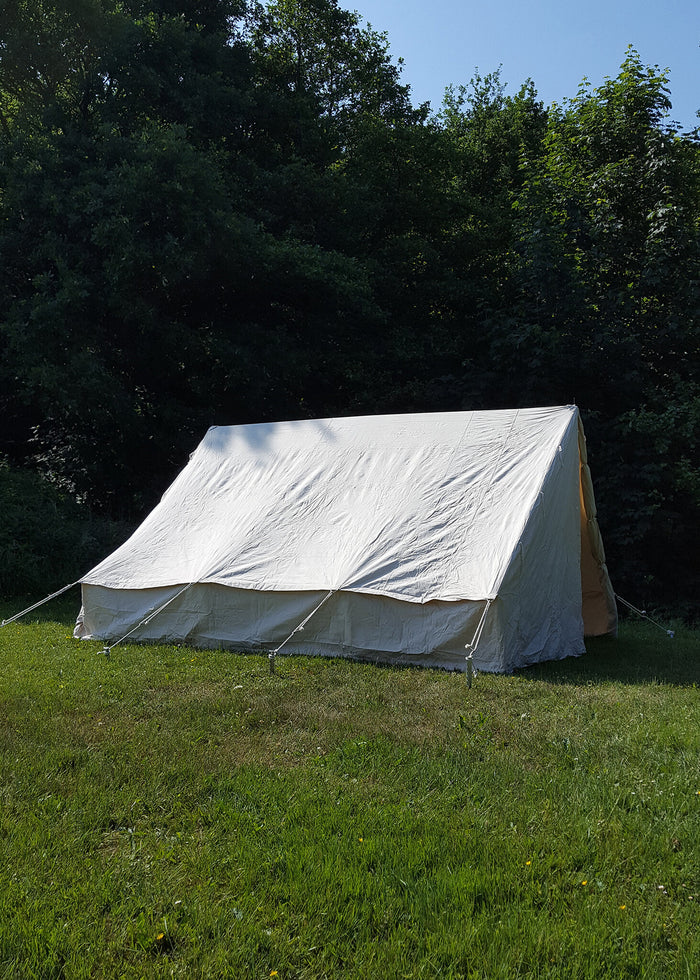 Płócienny namiot wojskowy, 3 × 3 m, 350 gsm