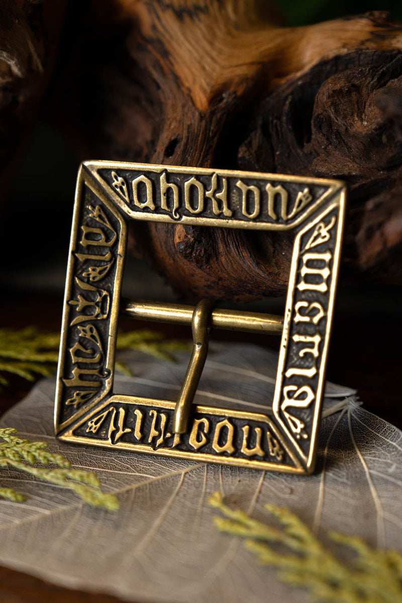 Gürtelschnalle aus dem 15. Jahrhundert Erik