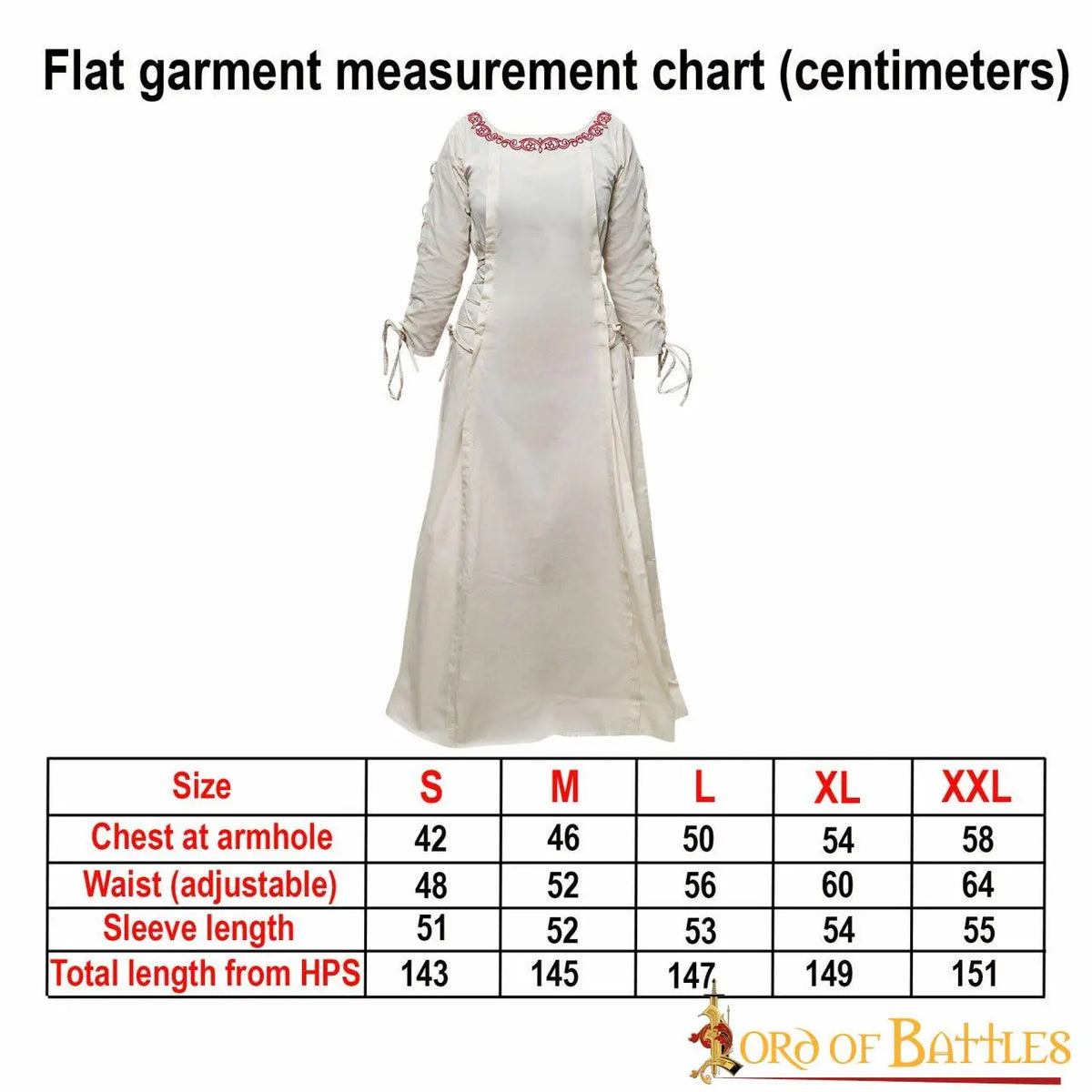 Abito medievale Tara