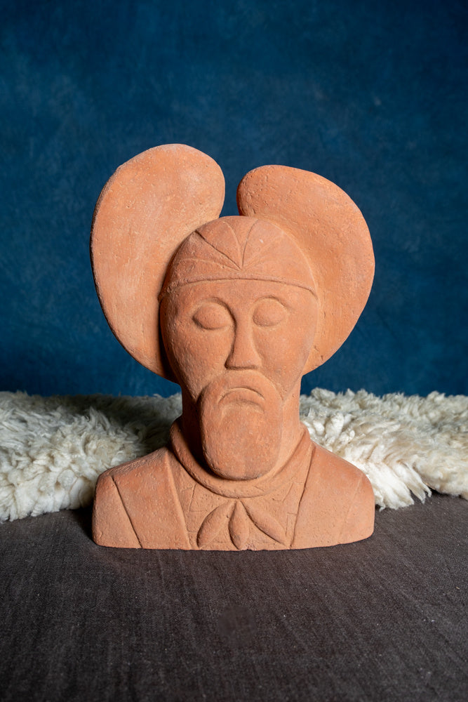 Celtic Glauberg bust