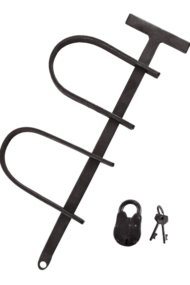 Mittelalterliche Handschellen, 38 cm