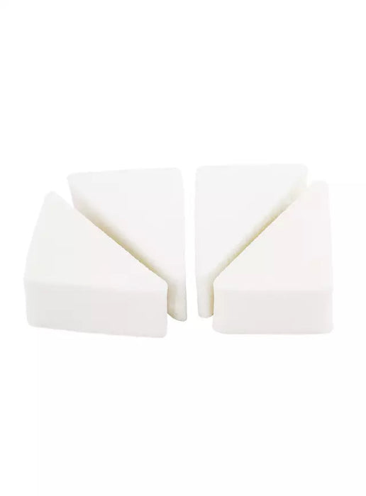 Éponge de maquillage en latex triangulaire, lot de 4