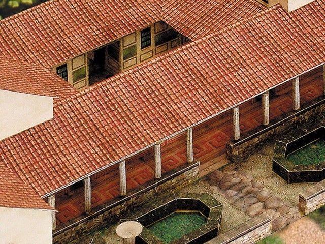 Model building kit villa rustica