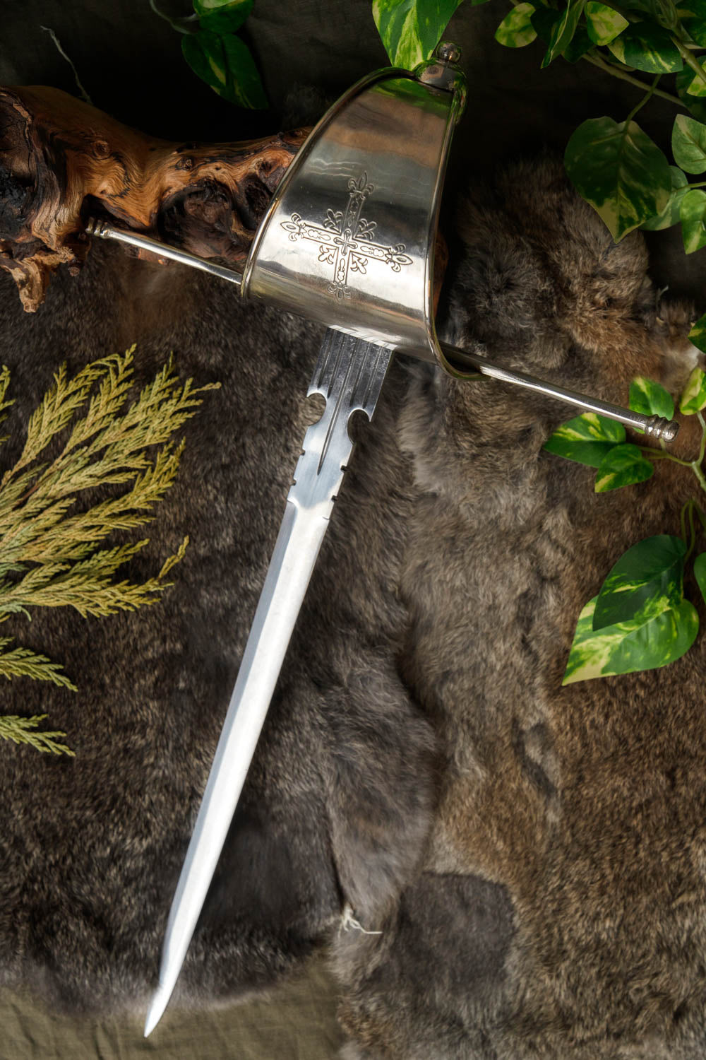 Musketier main gauche, semi-scherp