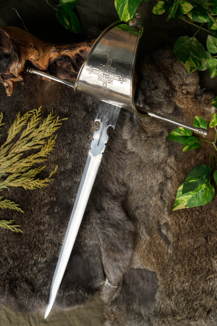 Musketier main gauche, semi-scherp