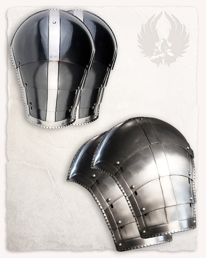 Spaulders Kaspar, gebronsd, 1.2 mm