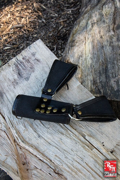 RFB LARP houder twee lussen, zwart