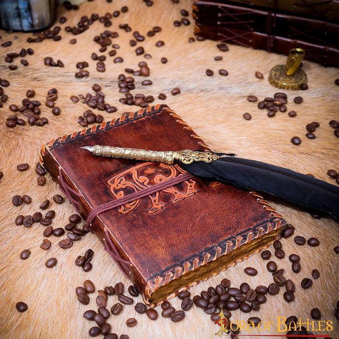 Libro de cuero Jabalí Celta