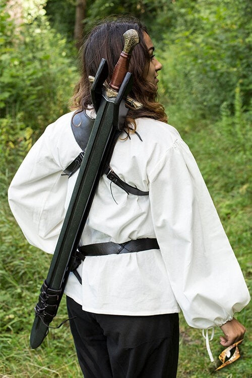 LARP Rückenscheide Sky Hook, braun