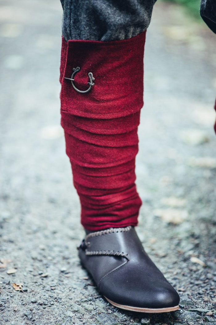 Benvindor Hredulf, röd, ullmix