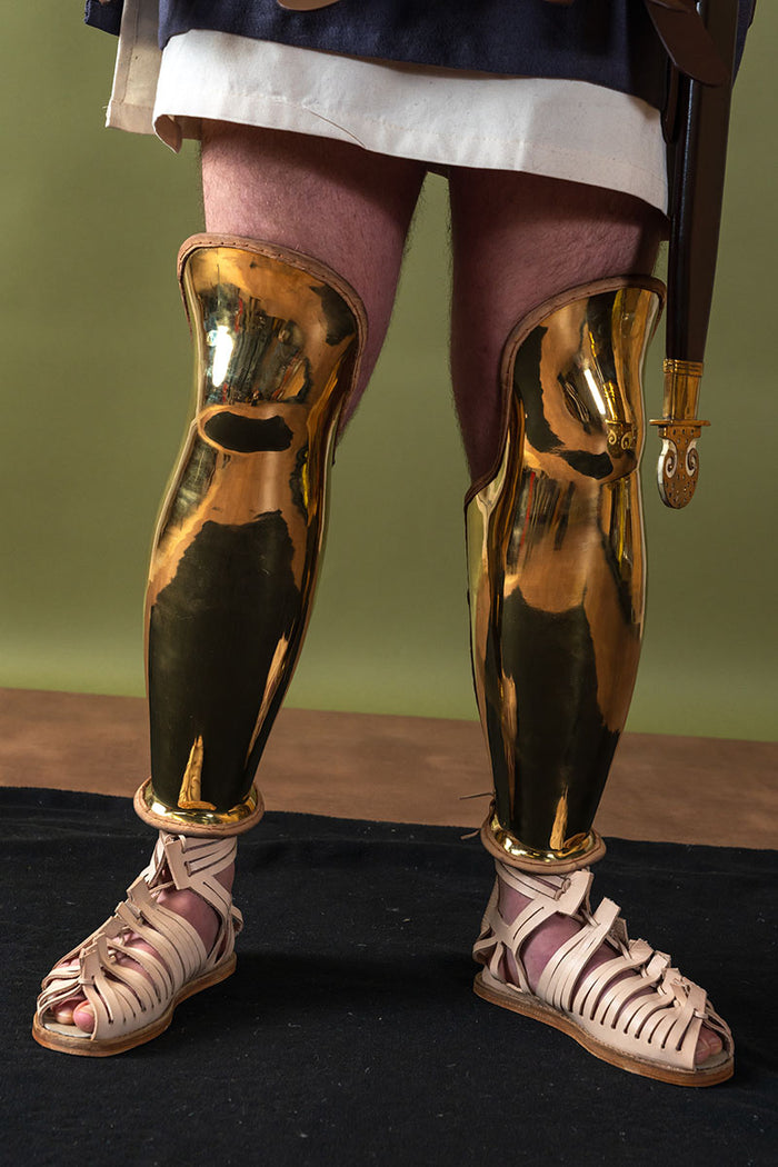 Greek anatomical greaves, ocrae, 1.2 mm