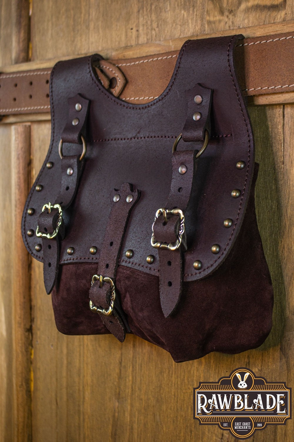 Agor bæltetaske – brun