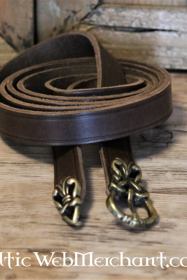 Riem uit Fröjel, 165 cm, bruin