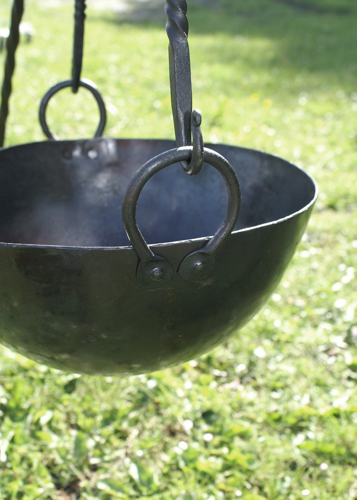 Sartén grande con asa