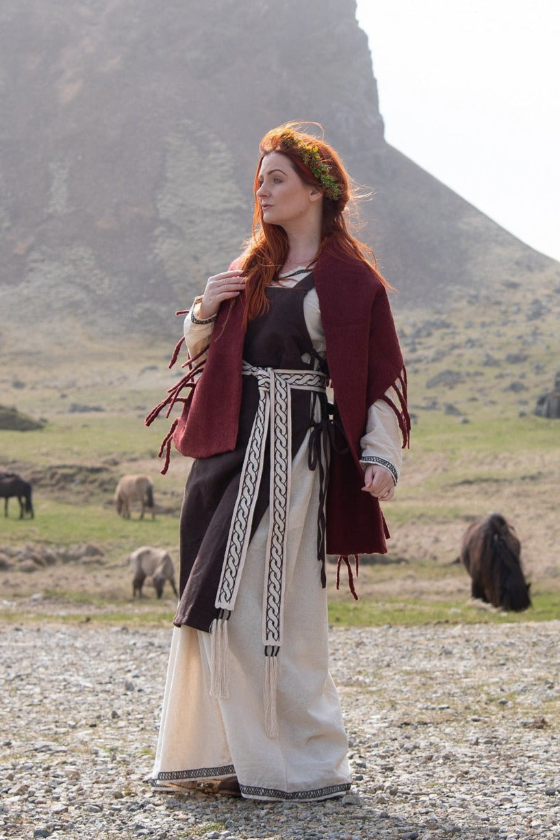 Vikingų hangeroc Aleiga, ruda