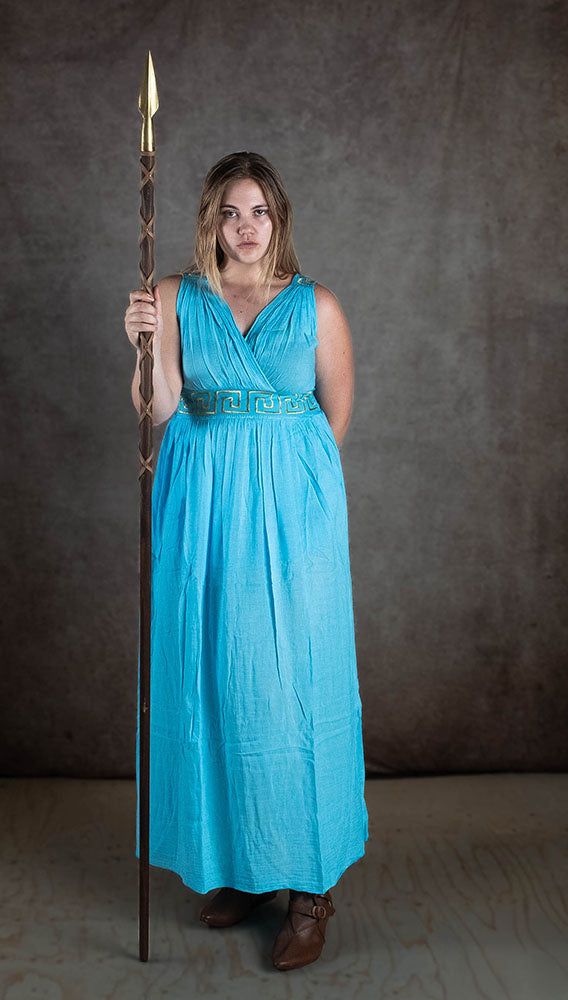 Gudinneklänning Penelope, turkos