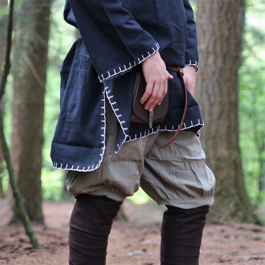 Owijacze na nogi Hredulf, brązowe, mieszanka wełny