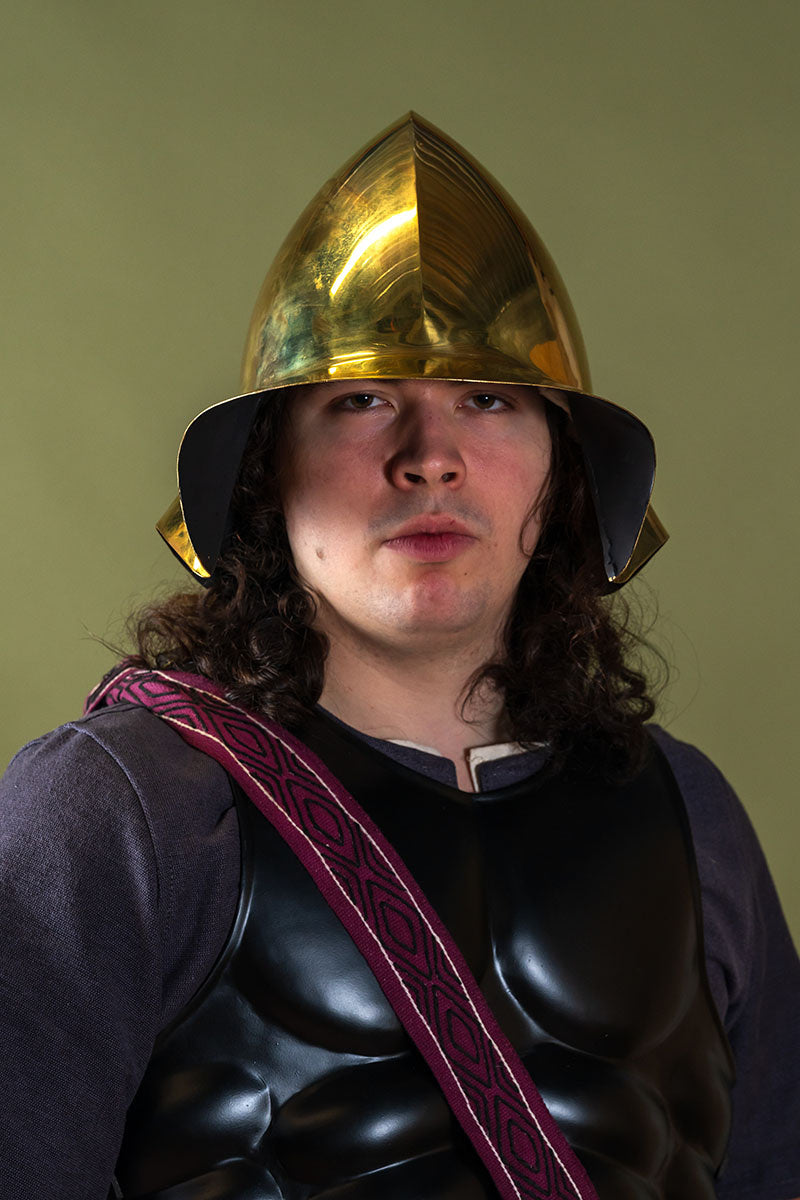 Griechischer boiotischer Helm, Messing, 1–1,2 mm