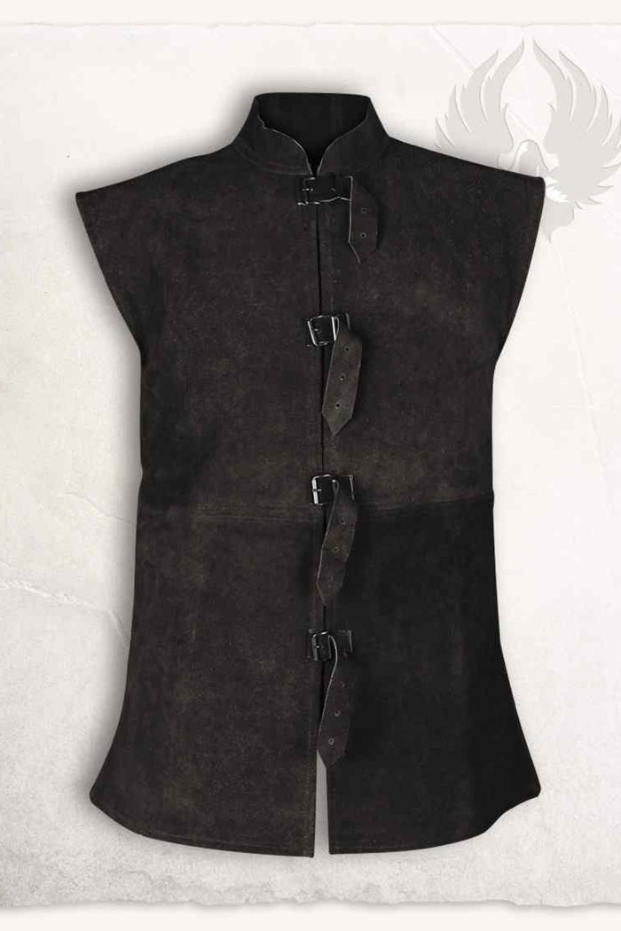 Giacca in pelle Ortello, XVI-XVII secolo, nero