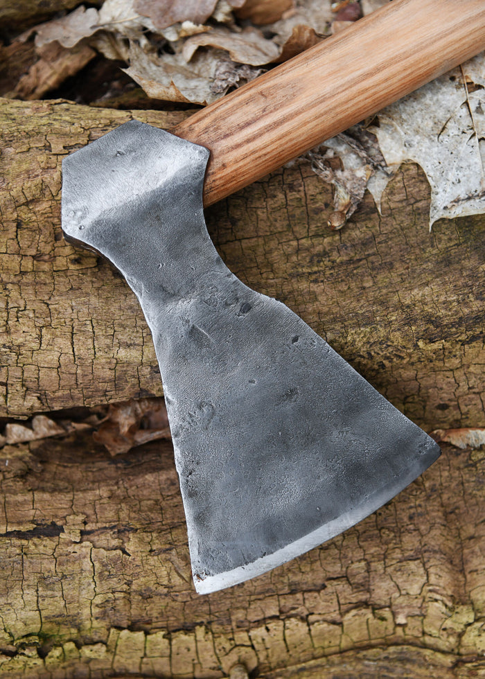 Wikiński topór, stal kuta ręcznie, typ F, półostry