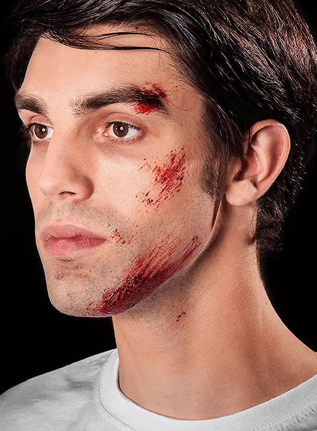 Crosta di ferita con sangue