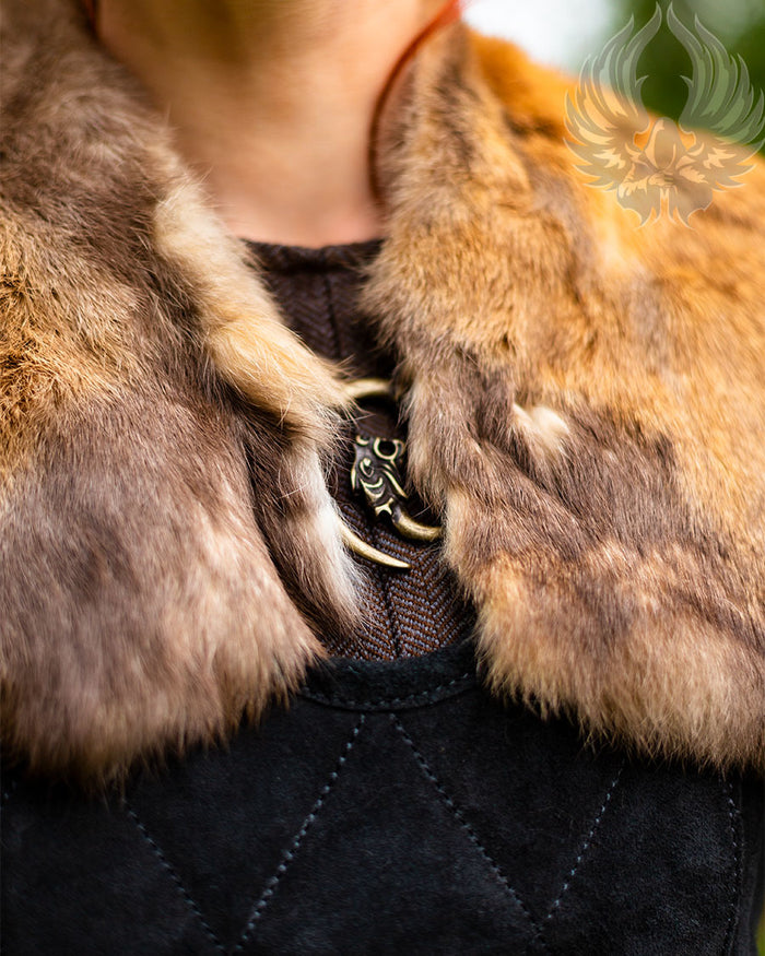 Fur collar Sansa, brown