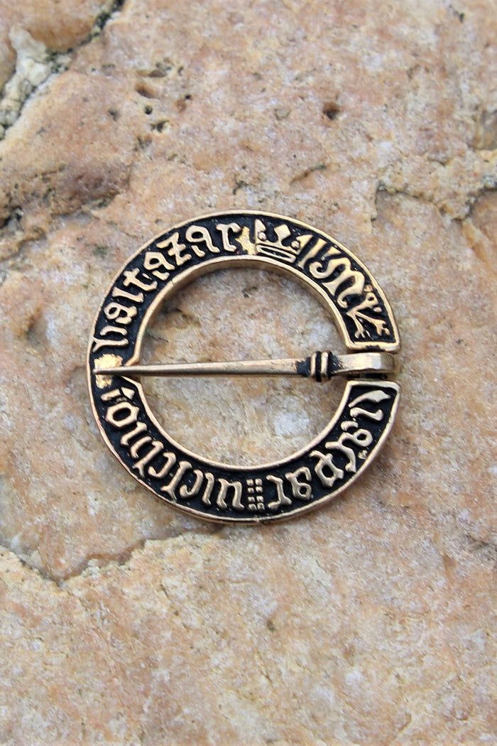 Medieval ring brooch, bronze