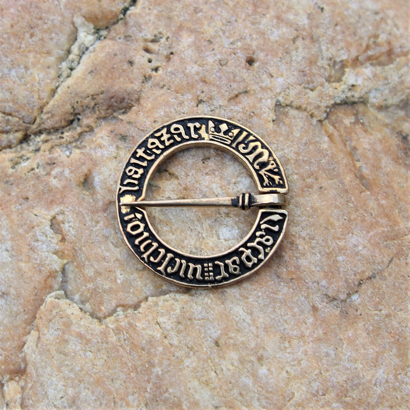 Medeltida ringbrosch, brons