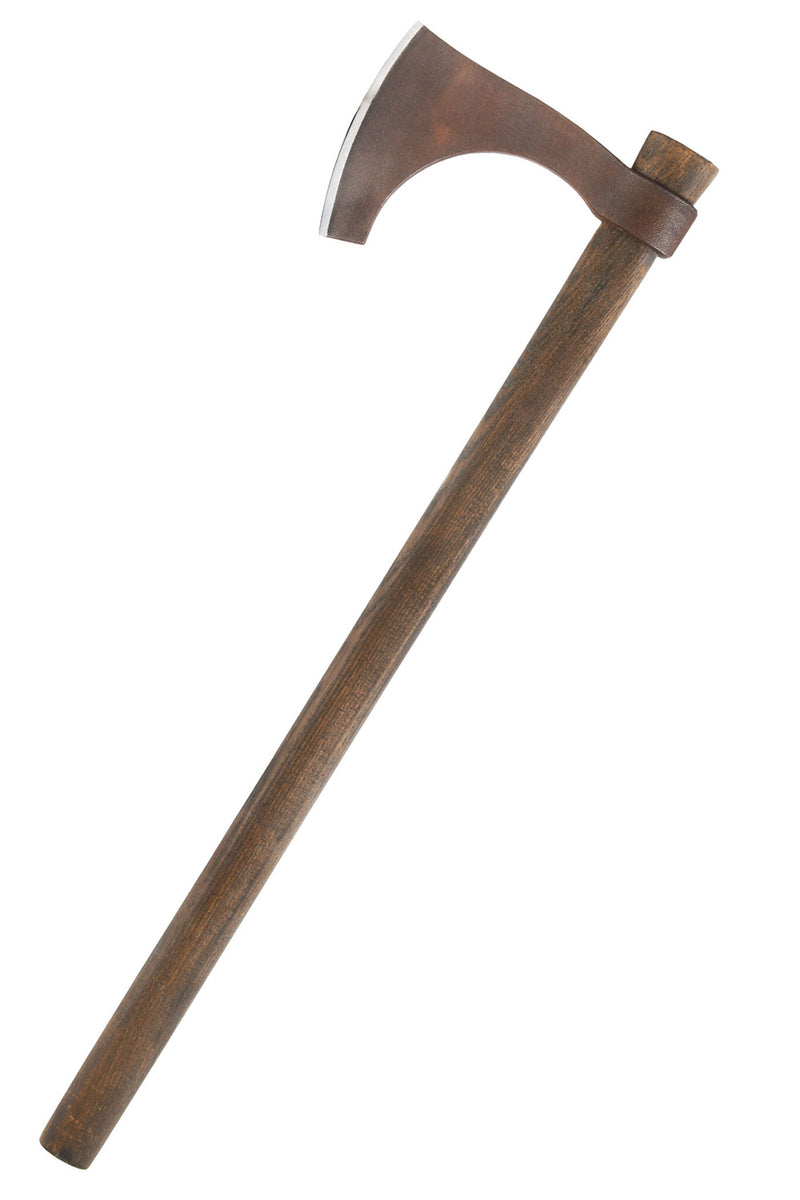 Ascia vichinga a barba, finitura antica, tipo C, affilata