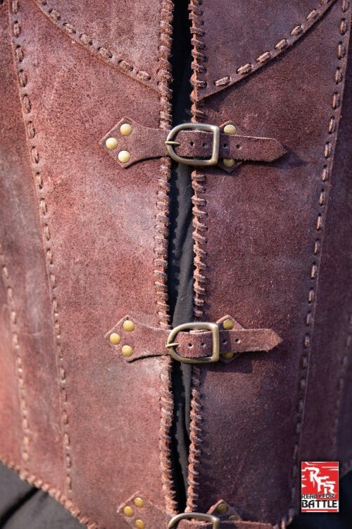 Brigantina con correas, marrón