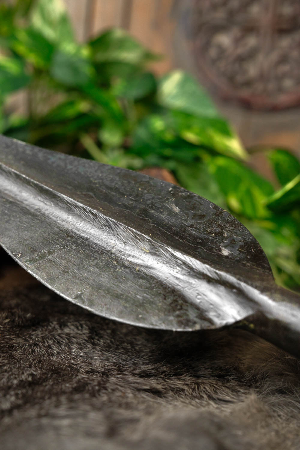 Punta de lanza celta, La Tène temprana, semi-afilada