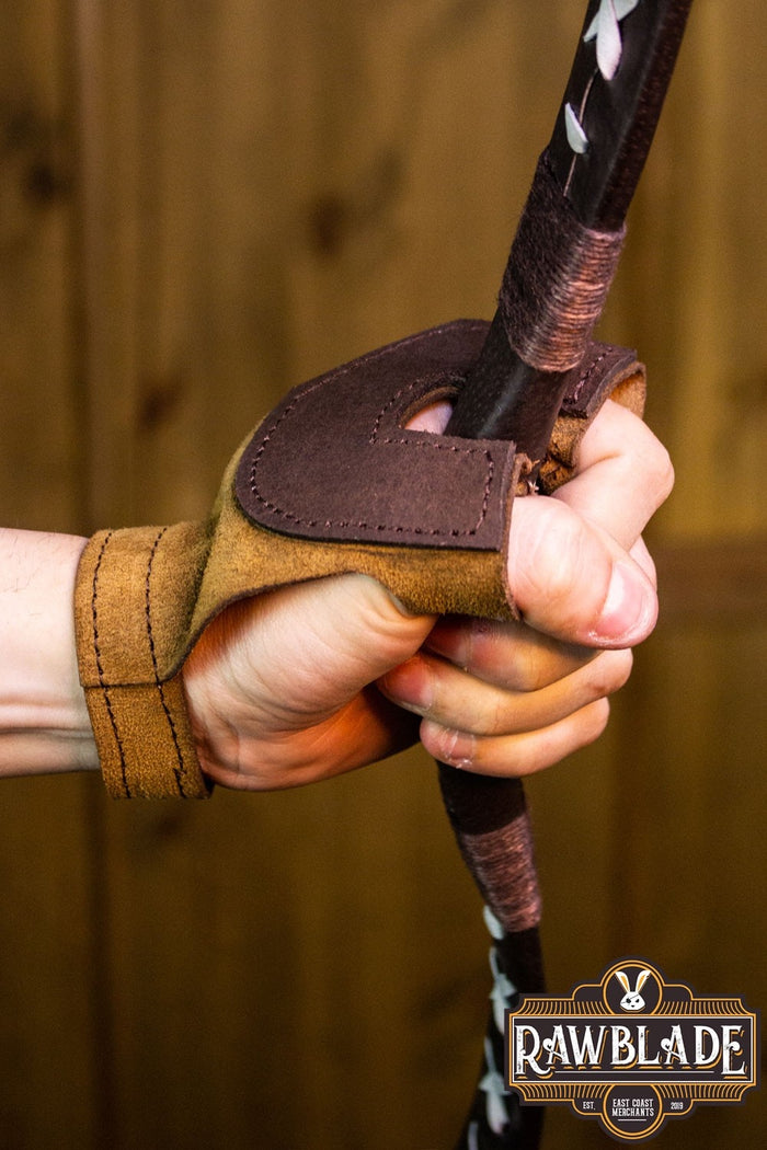 Gant de tir à l'arc Oren - Marron clair