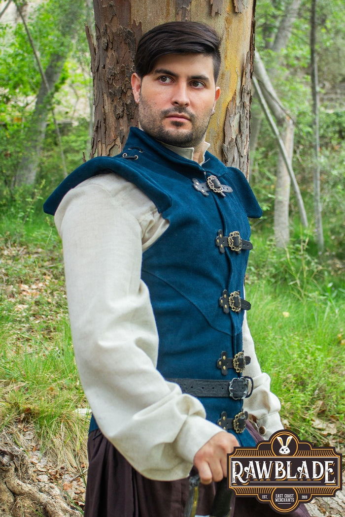 Gibão Spitleather Diego, azul