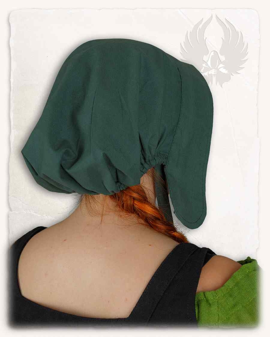 Medeltida damhätta Greta, grön