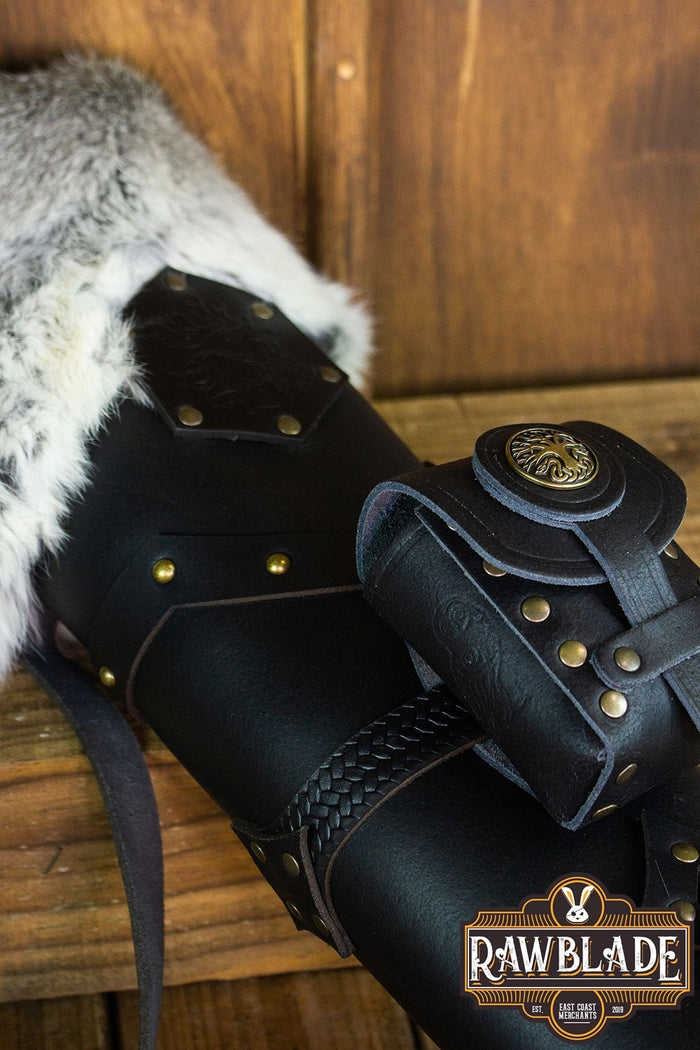 Cernunnos Köcher, schwarz