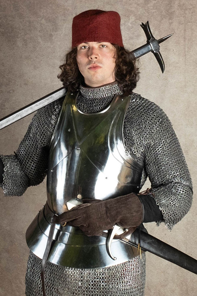 15th century Milanese breastplate, 1.6 mm