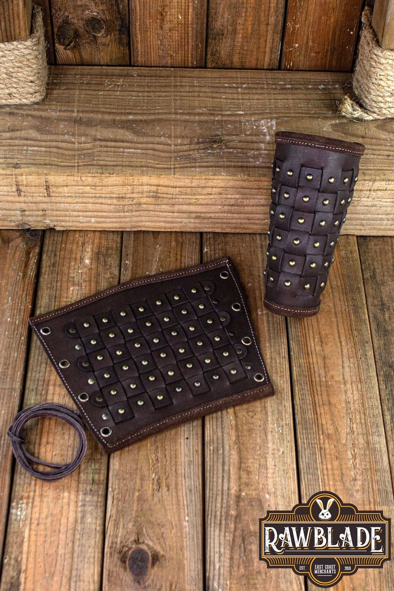 Evan Versterkte Bracers - Bruin