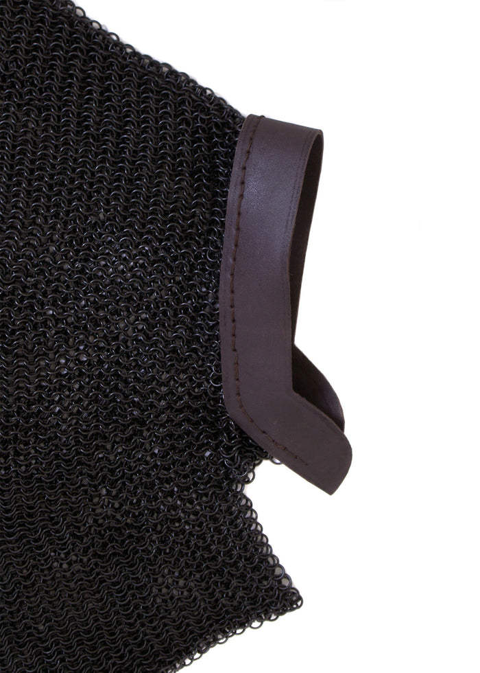 Camail, aventail, ongeklonken, gebronsd, 8 mm