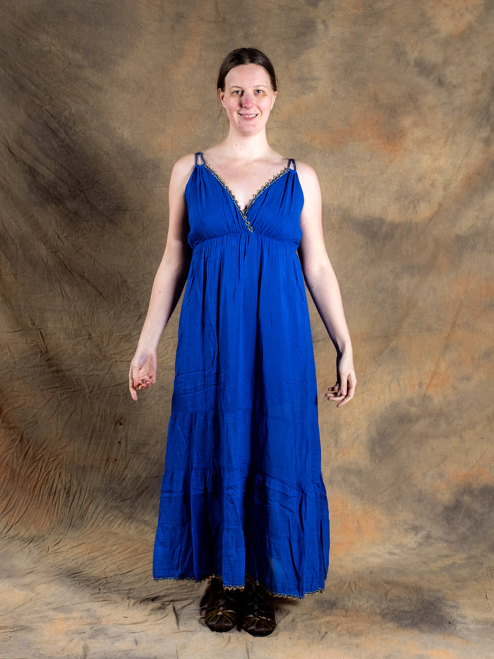 Göttinnenkleid Athena, blau