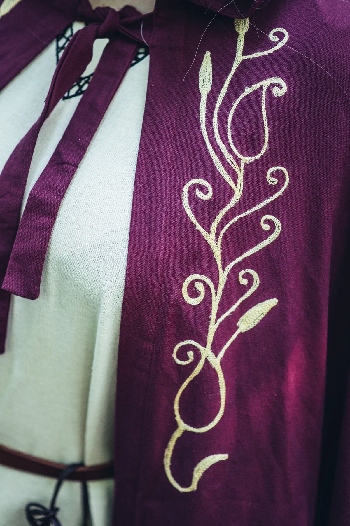 Mantel Serafina, röd