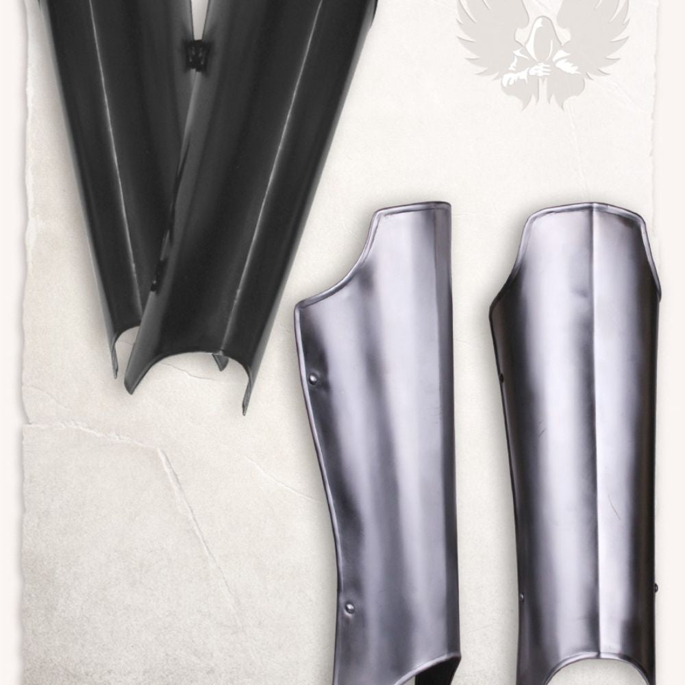 Greaves, blackened, 1.2 mm