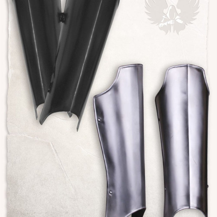 Greaves, blackened, 1.2 mm