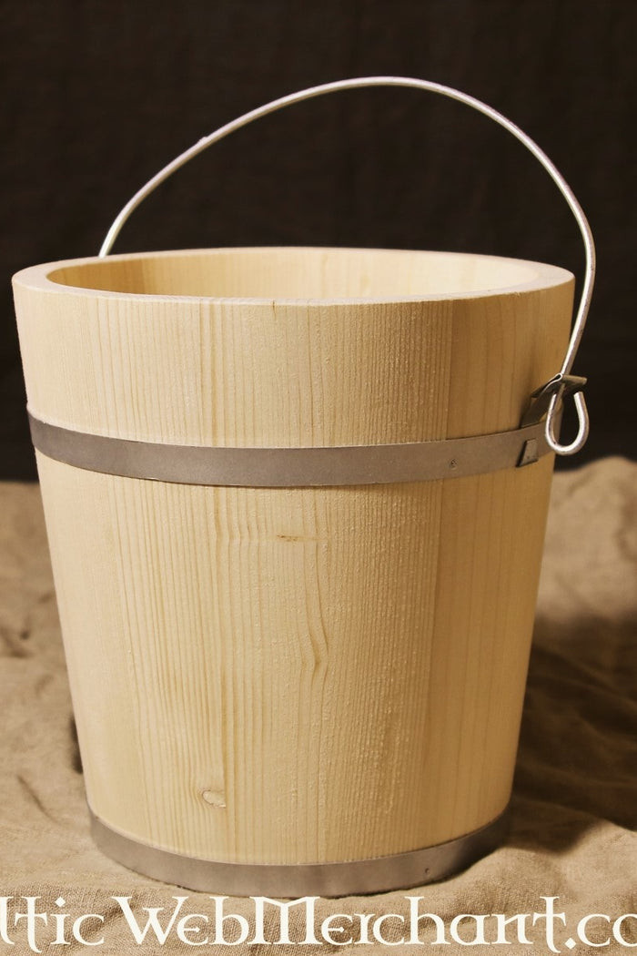 Wooden bucket 10 litres