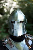 Barbute met vizier, 1-1.2 mm