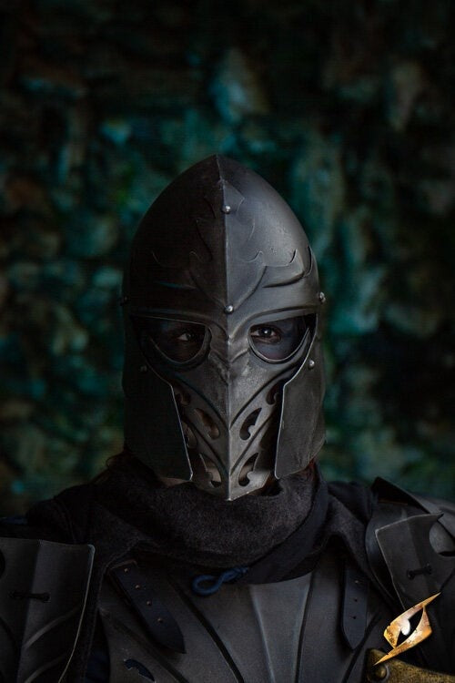 Dark elven Eventide hjelm, 1–1,2 mm