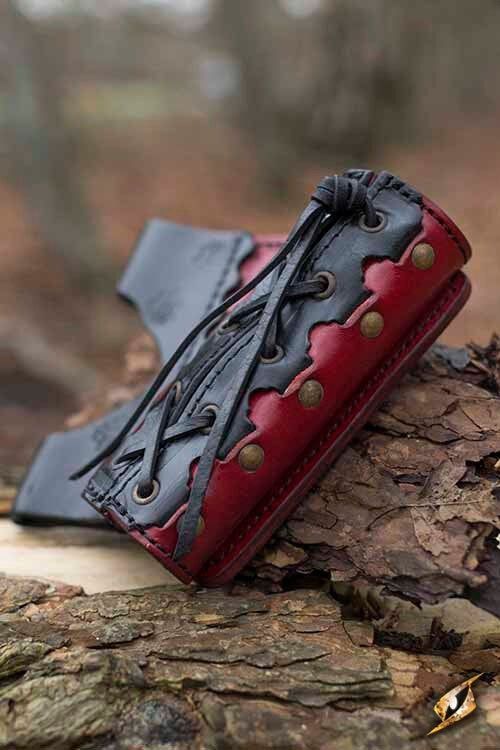 LARP zwaardhouder Imperial, red-black