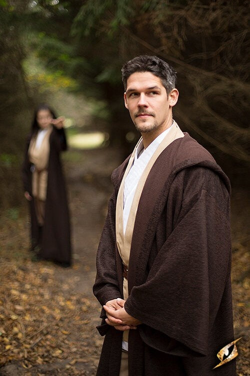 Mittelalterliches Gewand Osgar, braun