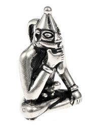 Freyr-Statue Rällinge, Wikingerzeit, versilberte Bronze
