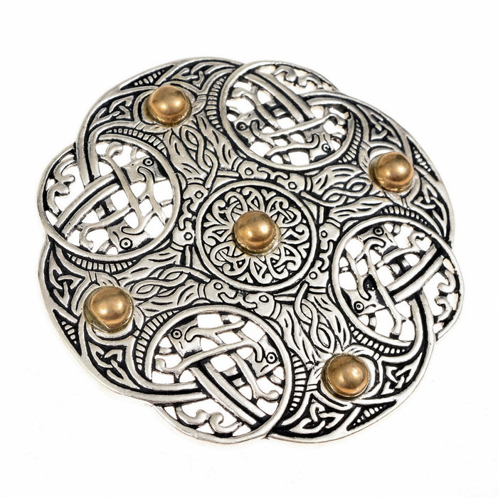 Angelsaksische fibula, Galloway-schat, brons
